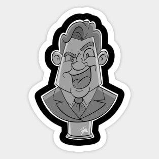 Haunted Mansion Bust Sticker